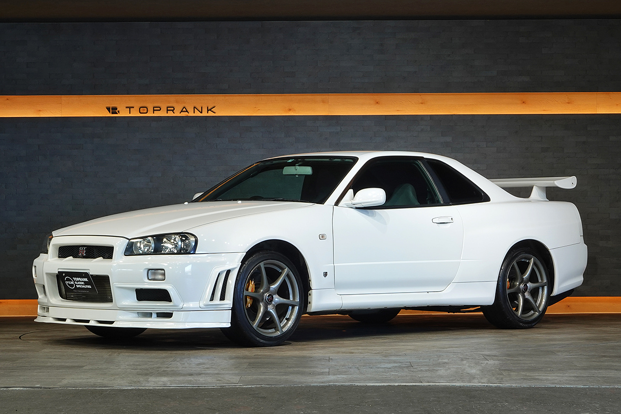 1999 Nissan SKYLINE GT-R BNR34 R34 Skyline GT-R V SPEC, Impul Blast Muffler, Front Pipe,Mine's VX Rom,