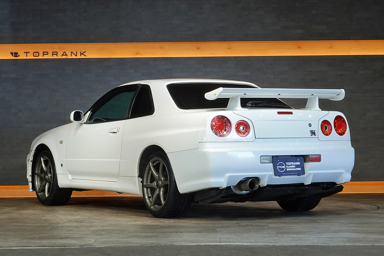 1999 Nissan SKYLINE GT-R BNR34 R34 Skyline GT-R V SPEC, Impul Blast Muffler, Front Pipe,Mine's VX Rom,