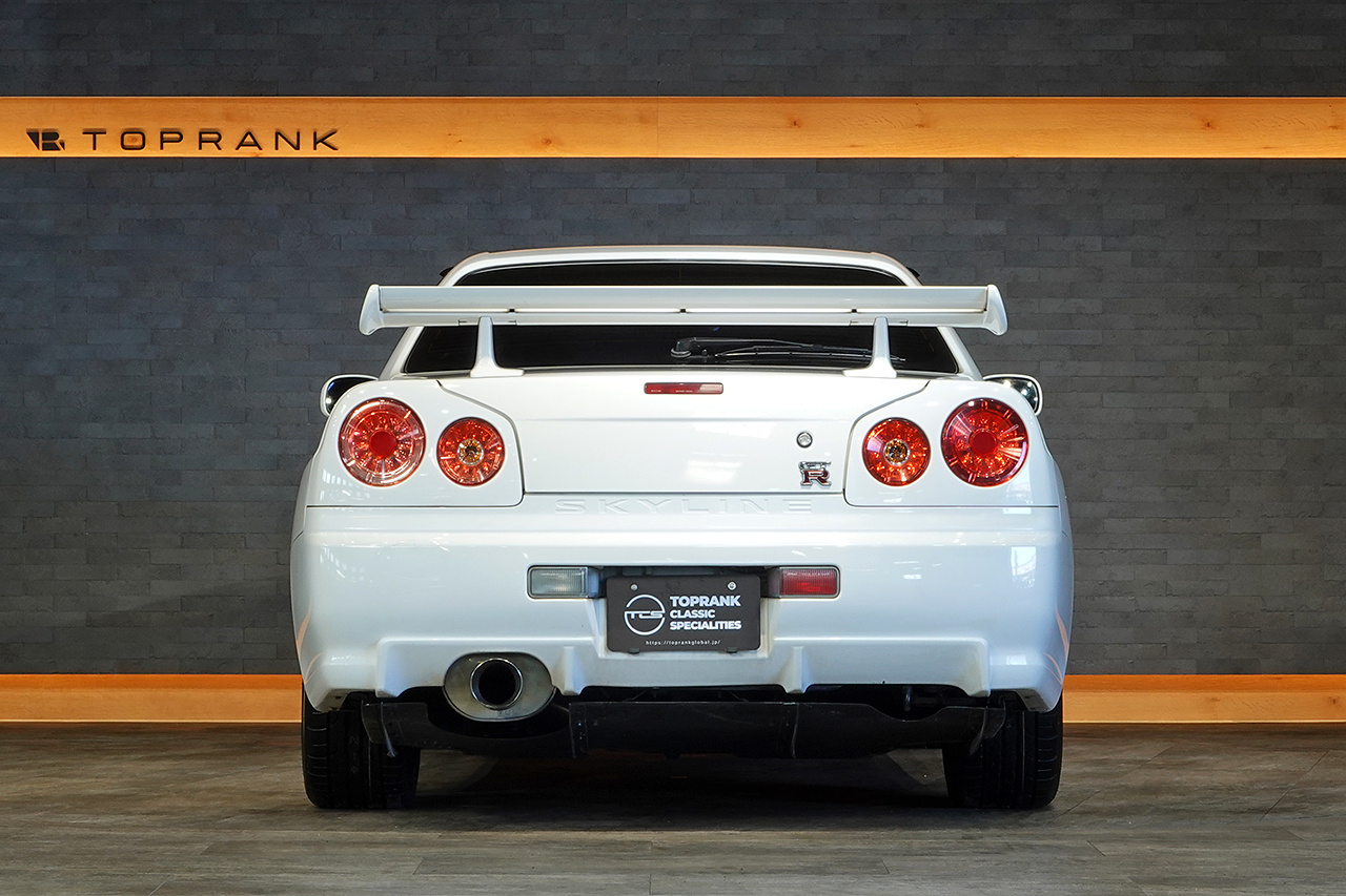 1999 Nissan SKYLINE GT-R BNR34 R34 Skyline GT-R V SPEC, Impul Blast Muffler, Front Pipe,Mine's VX Rom,