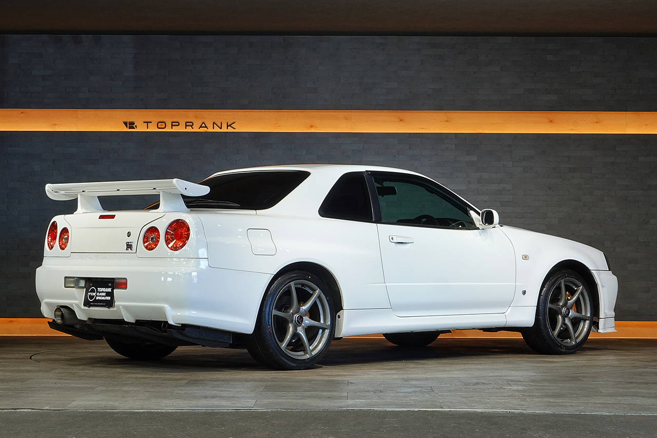 1999 Nissan SKYLINE GT-R BNR34 R34 Skyline GT-R V SPEC, Impul Blast Muffler, Front Pipe,Mine's VX Rom,