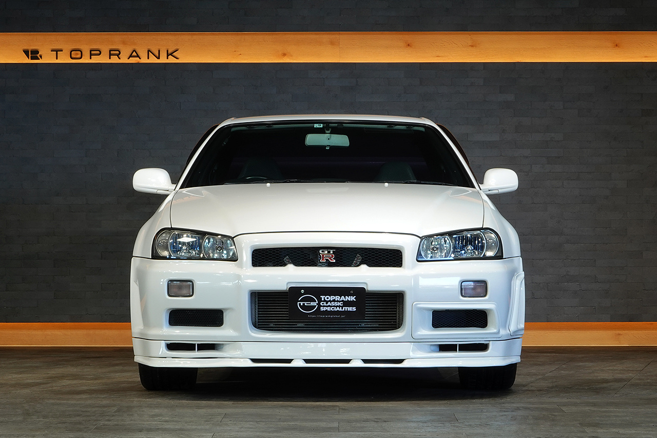 1999 Nissan SKYLINE GT-R BNR34 R34 Skyline GT-R V SPEC, Impul Blast Muffler, Front Pipe,Mine's VX Rom,