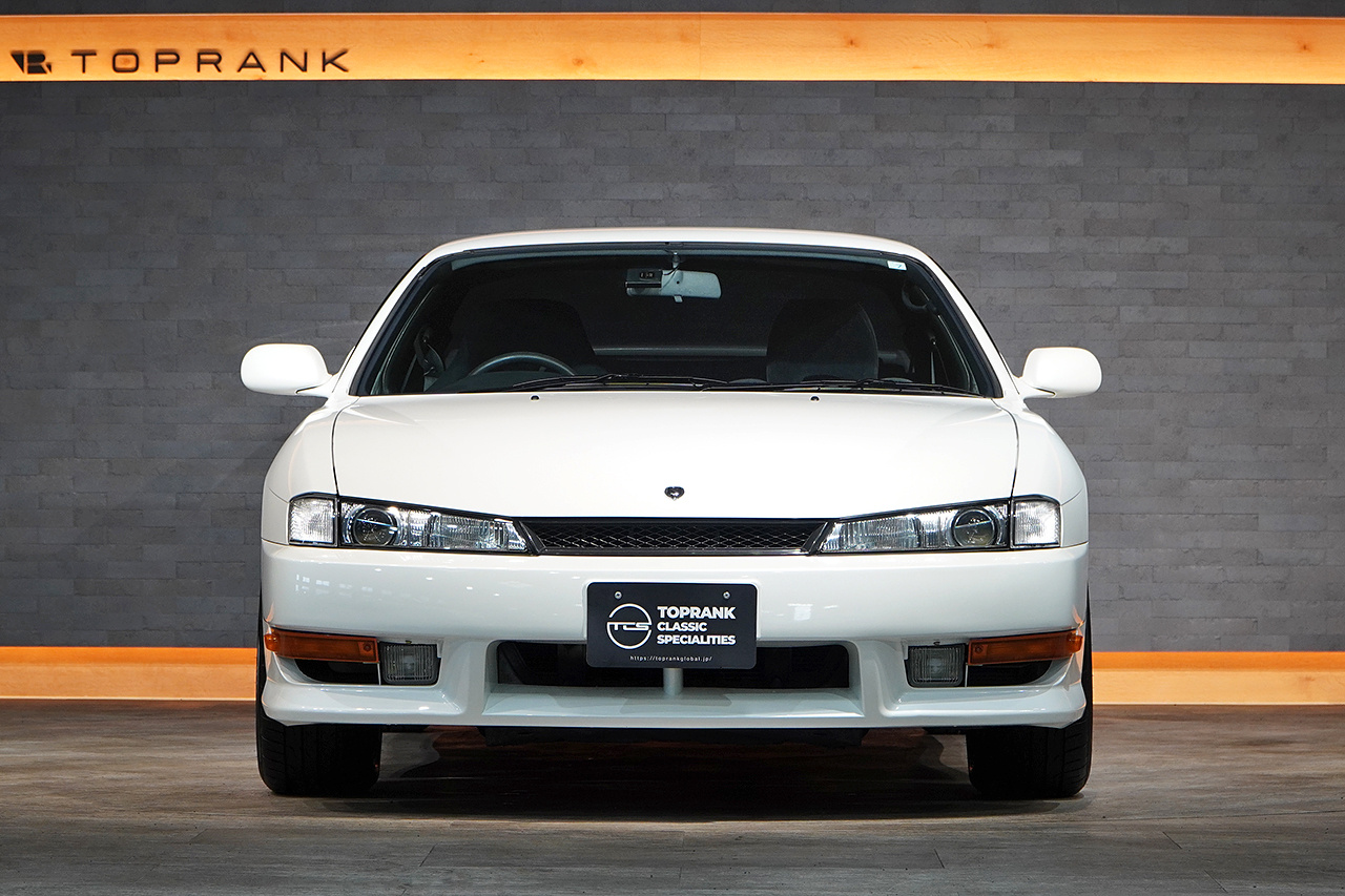 1996 Nissan SILVIA S14 Silvia K's Aero,Nissan R32 BNR32 Skyline GT-R Factory Wheels, HKS Muffler, Nismo Tower Bar