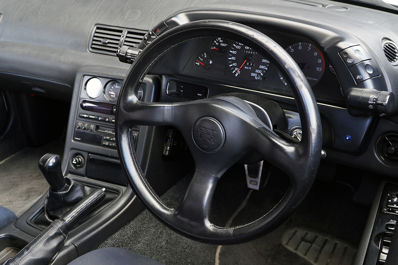 1993 Nissan SKYLINE GT-R BNR32 R32 Skyline GT-R, Do-Luck Digital G-Sensor, Fujitsubo Muffler, TEIN Coilovers,