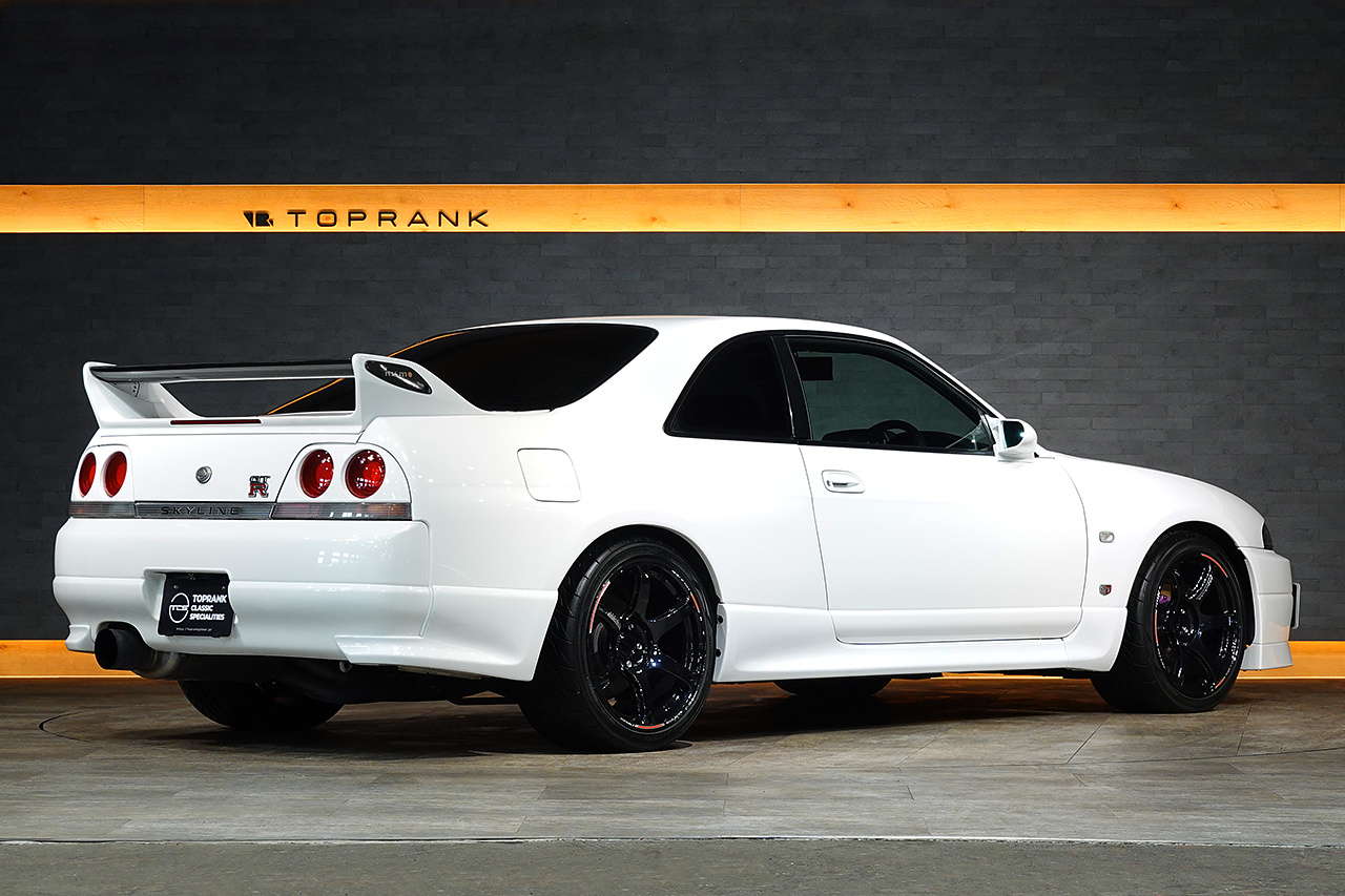 1996 Nissan SKYLINE GT-R BCNR33 R33 Skyline GT-R, RAYS VOLK RACING TE037 6061 REDOT 2020