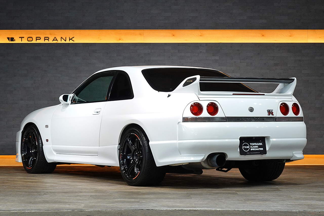 1996 Nissan SKYLINE GT-R BCNR33 R33 Skyline GT-R, RAYS VOLK RACING TE037 6061 REDOT 2020