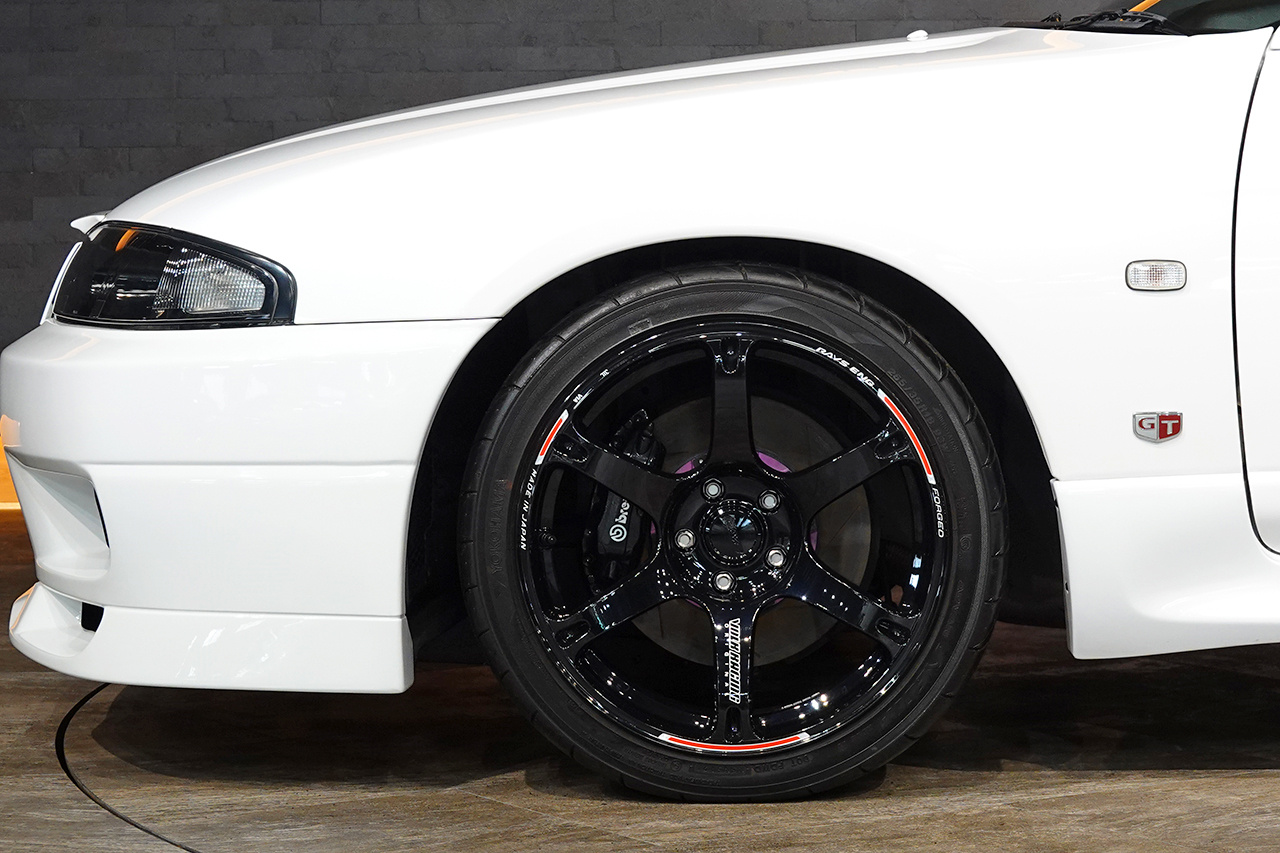 1996 Nissan SKYLINE GT-R BCNR33 R33 Skyline GT-R, RAYS VOLK RACING TE037 6061 REDOT 2020