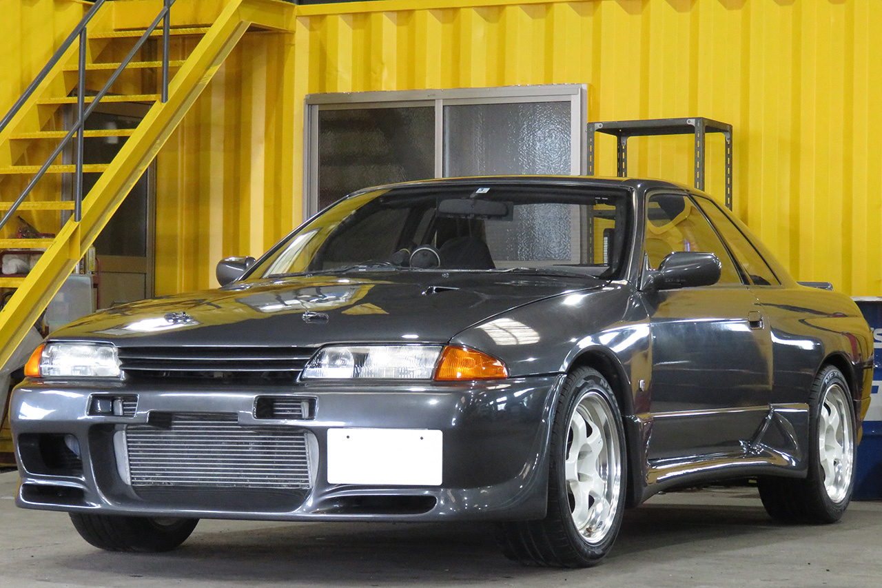 1992 Nissan SKYLINE GT-R R 32 GT-R Single Turbo Forged pistons  GReddy T78-33D Turbine Tomei Head Gasket
