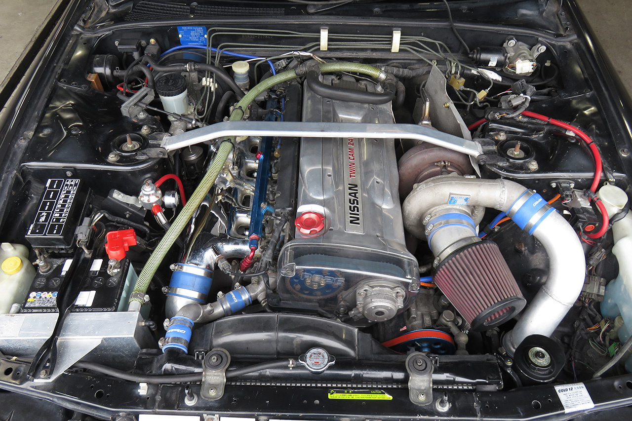 1992 Nissan SKYLINE GT-R R 32 GT-R Single Turbo Forged pistons  GReddy T78-33D Turbine Tomei Head Gasket