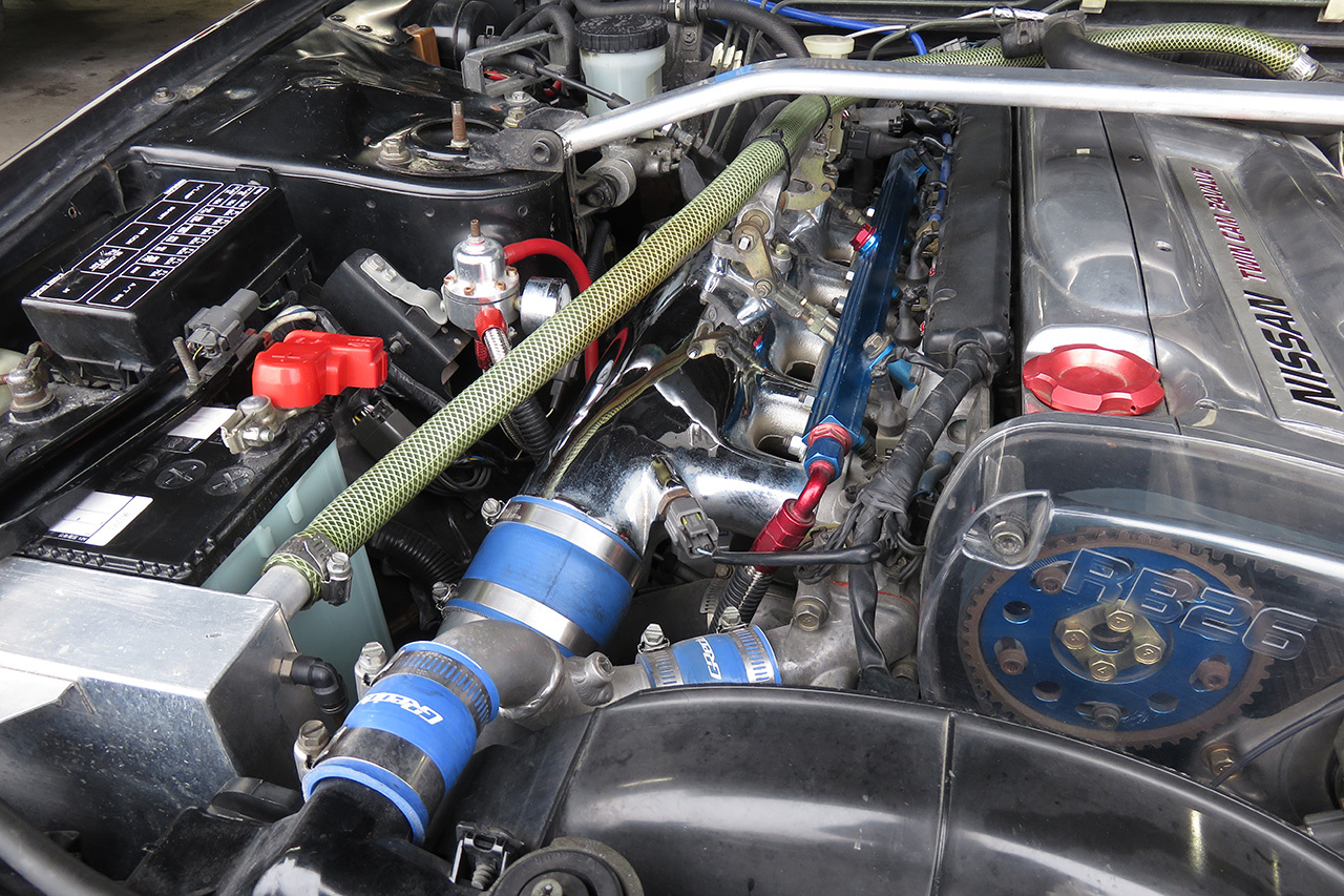 1992 Nissan SKYLINE GT-R R 32 GT-R Single Turbo Forged pistons  GReddy T78-33D Turbine Tomei Head Gasket