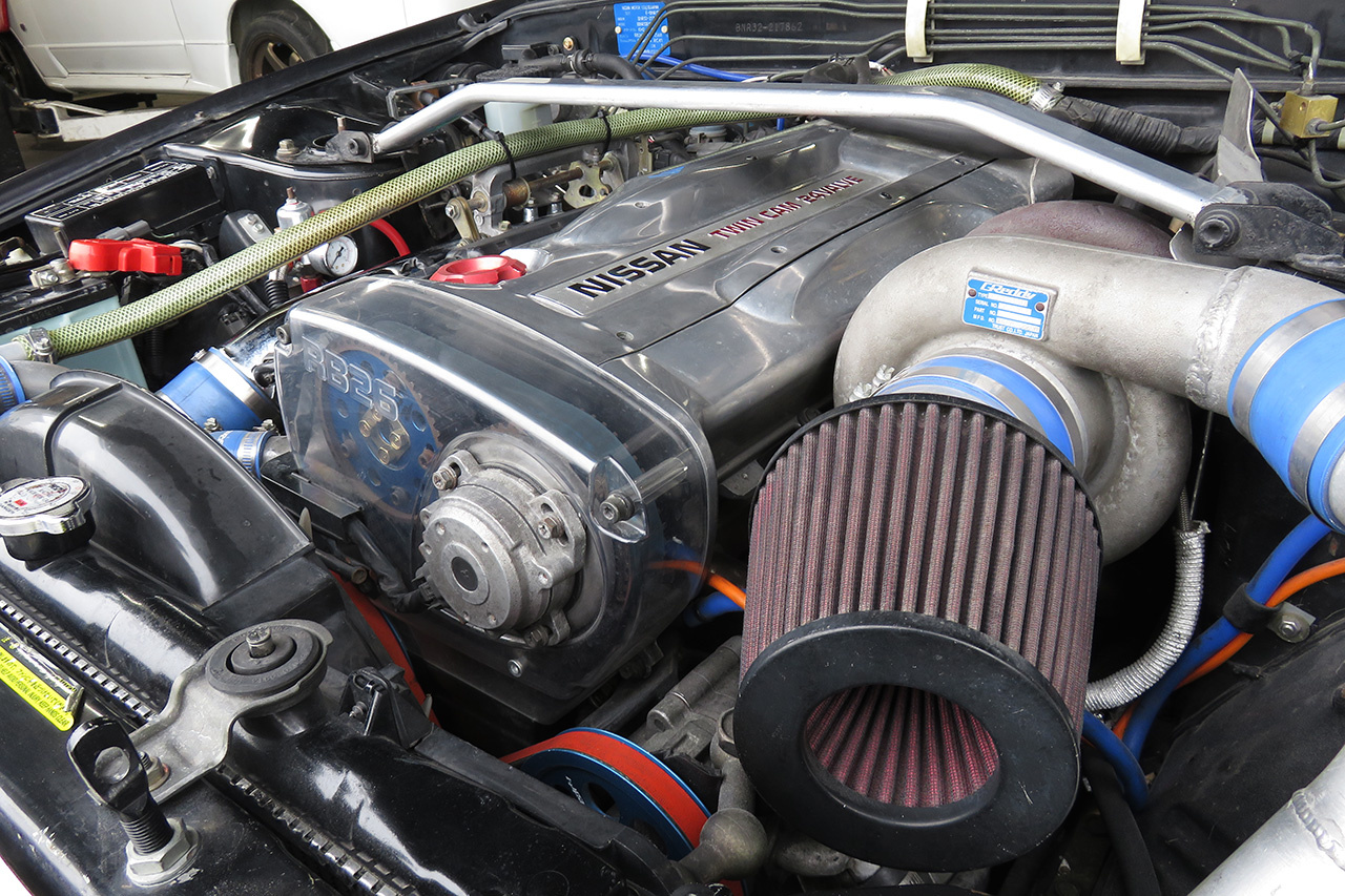 1992 Nissan SKYLINE GT-R R 32 GT-R Single Turbo Forged pistons  GReddy T78-33D Turbine Tomei Head Gasket