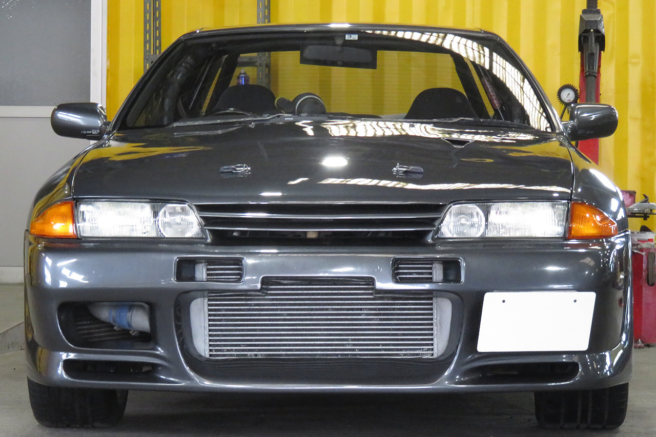 1992 Nissan SKYLINE GT-R R 32 GT-R Single Turbo Forged pistons  GReddy T78-33D Turbine Tomei Head Gasket