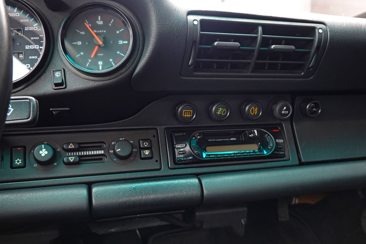 1991 Porsche 911 Porsche 964 911 Carrera 2, Recaro Full Bucket Seat, Aftermarket Carrera Cup Style Wheels