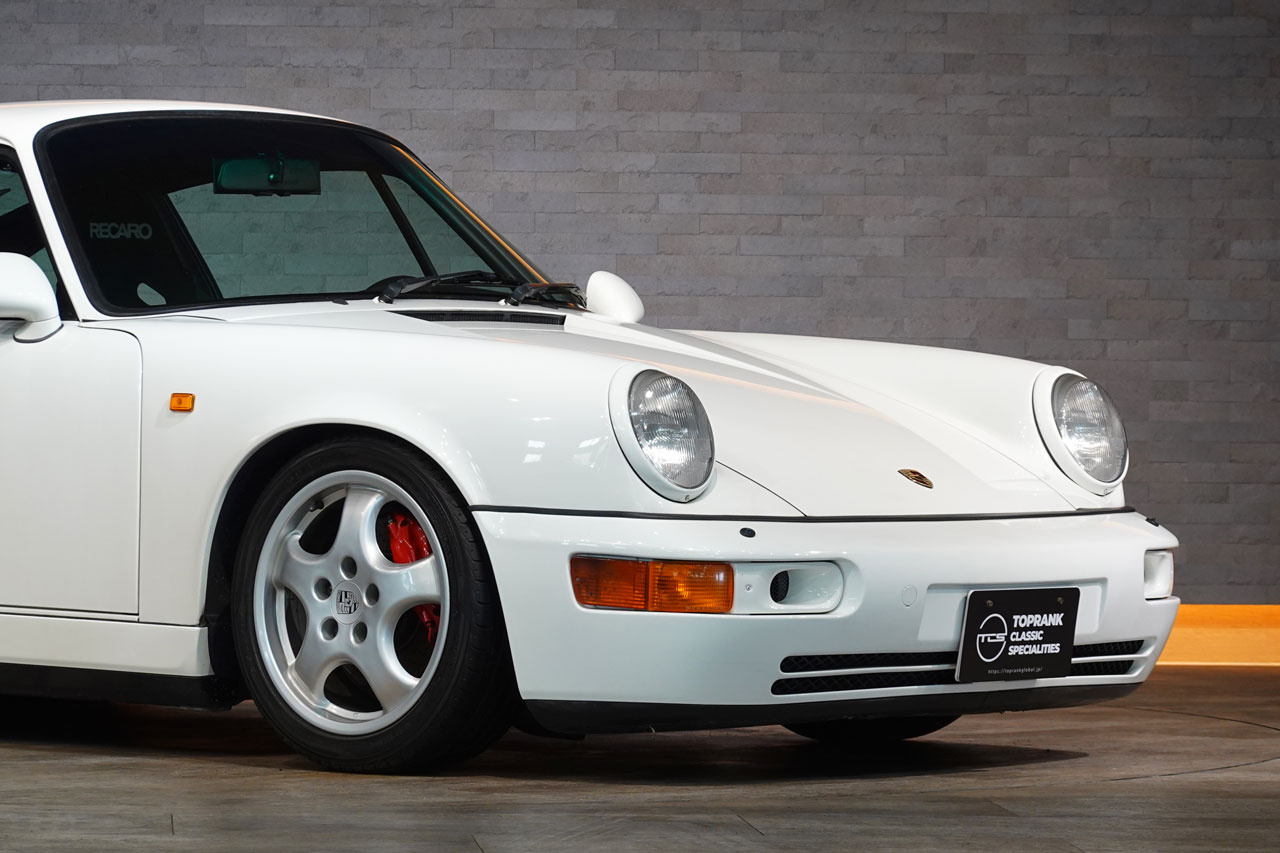 1991 Porsche 911 Porsche 964 911 Carrera 2, Recaro Full Bucket Seat, Aftermarket Carrera Cup Style Wheels