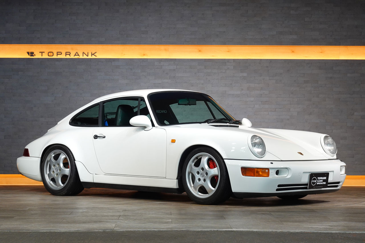1991 Porsche 911 Porsche 964 911 Carrera 2, Recaro Full Bucket Seat, Aftermarket Carrera Cup Style Wheels
