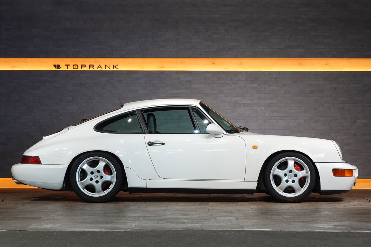 1991 Porsche 911 Porsche 964 911 Carrera 2, Recaro Full Bucket Seat, Aftermarket Carrera Cup Style Wheels
