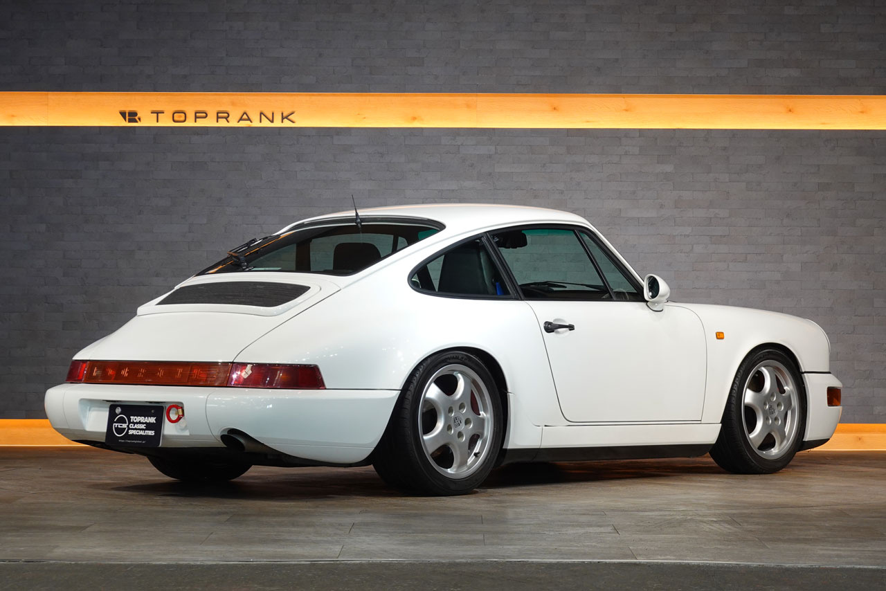 1991 Porsche 911 Porsche 964 911 Carrera 2, Recaro Full Bucket Seat, Aftermarket Carrera Cup Style Wheels