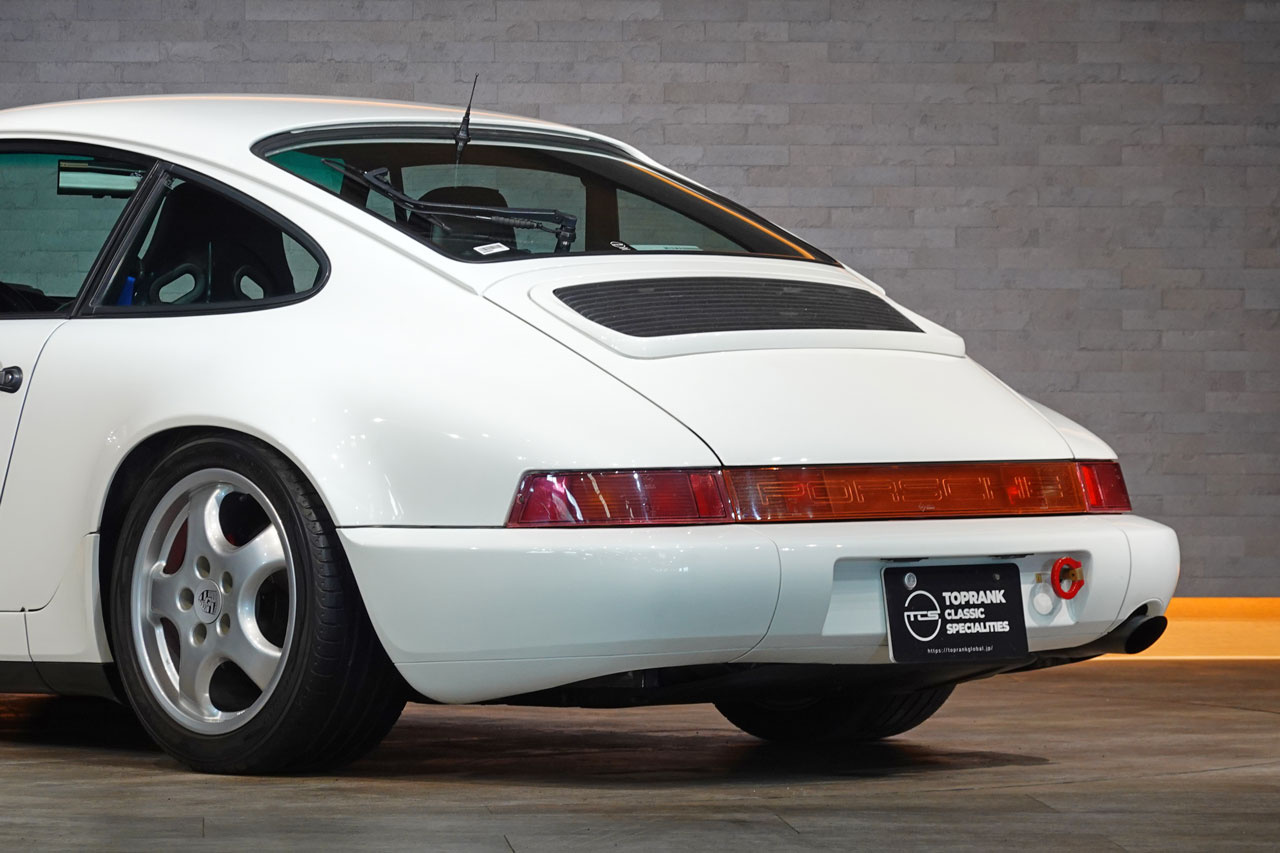 1991 Porsche 911 Porsche 964 911 Carrera 2, Recaro Full Bucket Seat, Aftermarket Carrera Cup Style Wheels