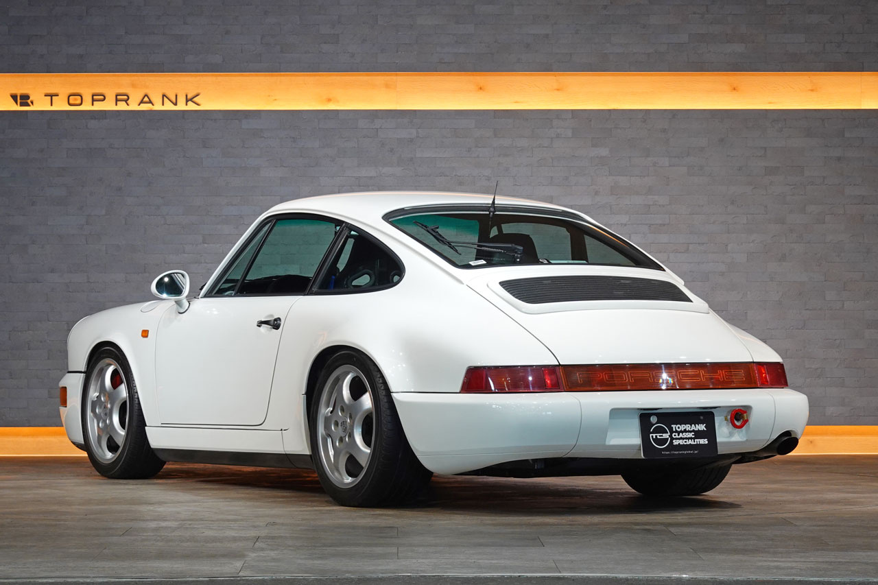 1991 Porsche 911 Porsche 964 911 Carrera 2, Recaro Full Bucket Seat, Aftermarket Carrera Cup Style Wheels