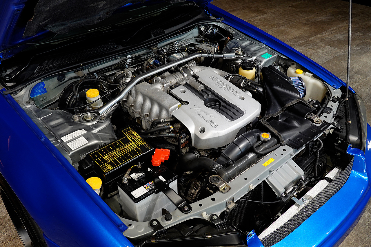 2000 Nissan SKYLINE COUPE ER34 R34 Skyline 25GT TURBO CP, BLITZ Intercooler. BLITZ Air Cleaner