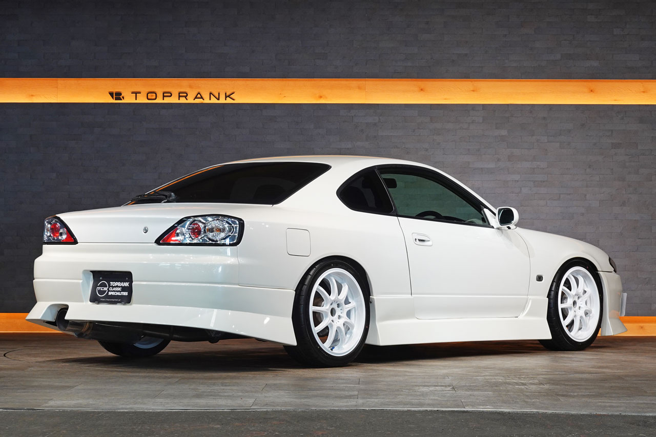 1999 Nissan SILVIA Nissan S15 Silvia SPEC-S, URAS Aero, HKS Muffler, TEIN Coilovers