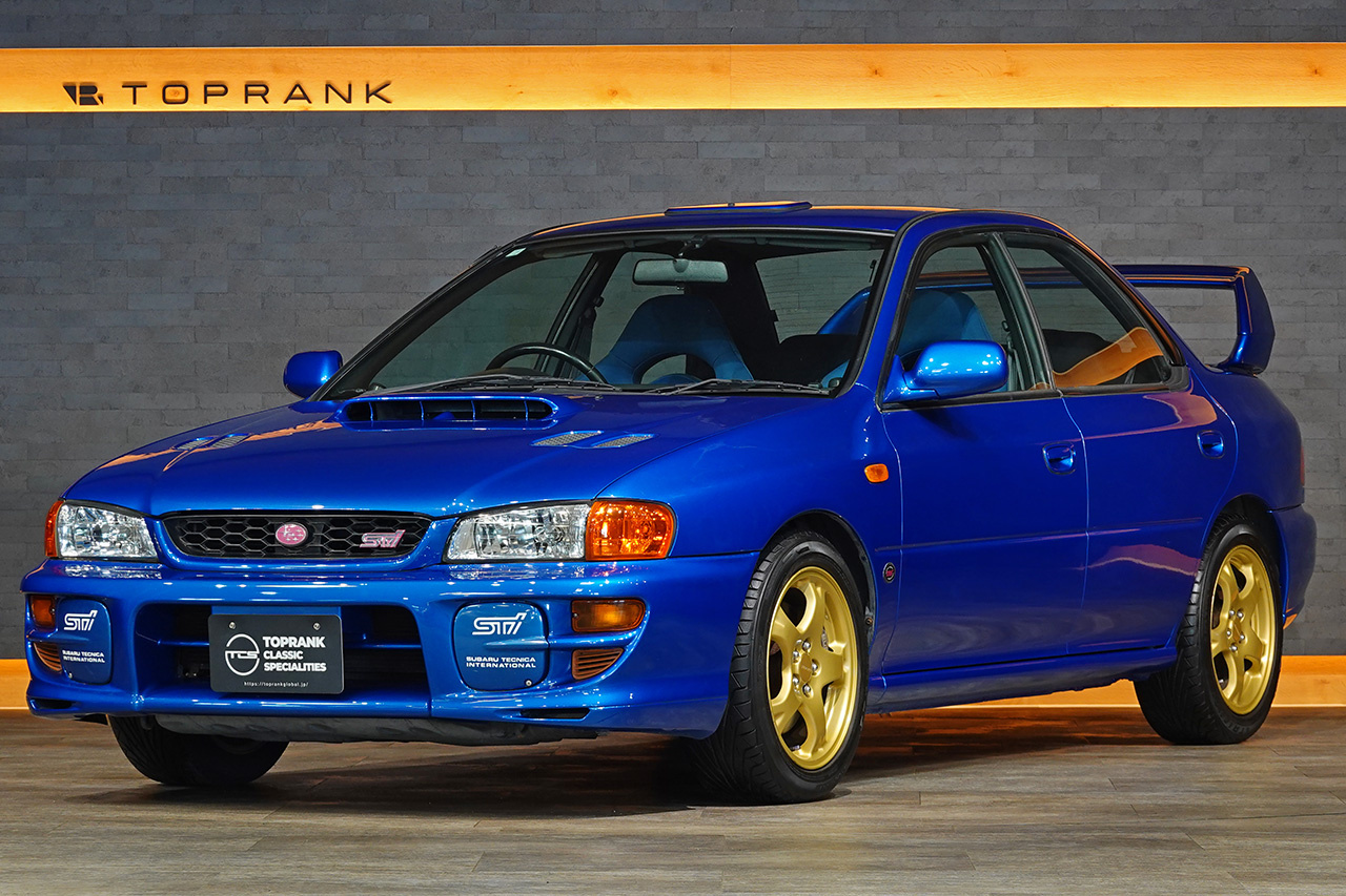 2000 Subaru IMPREZA STI Subaru GC8 Impreza WRX RA STi Ver.6 Limited, Serial No. 1355/2000, BLITZ Height Adjustable Coilovers