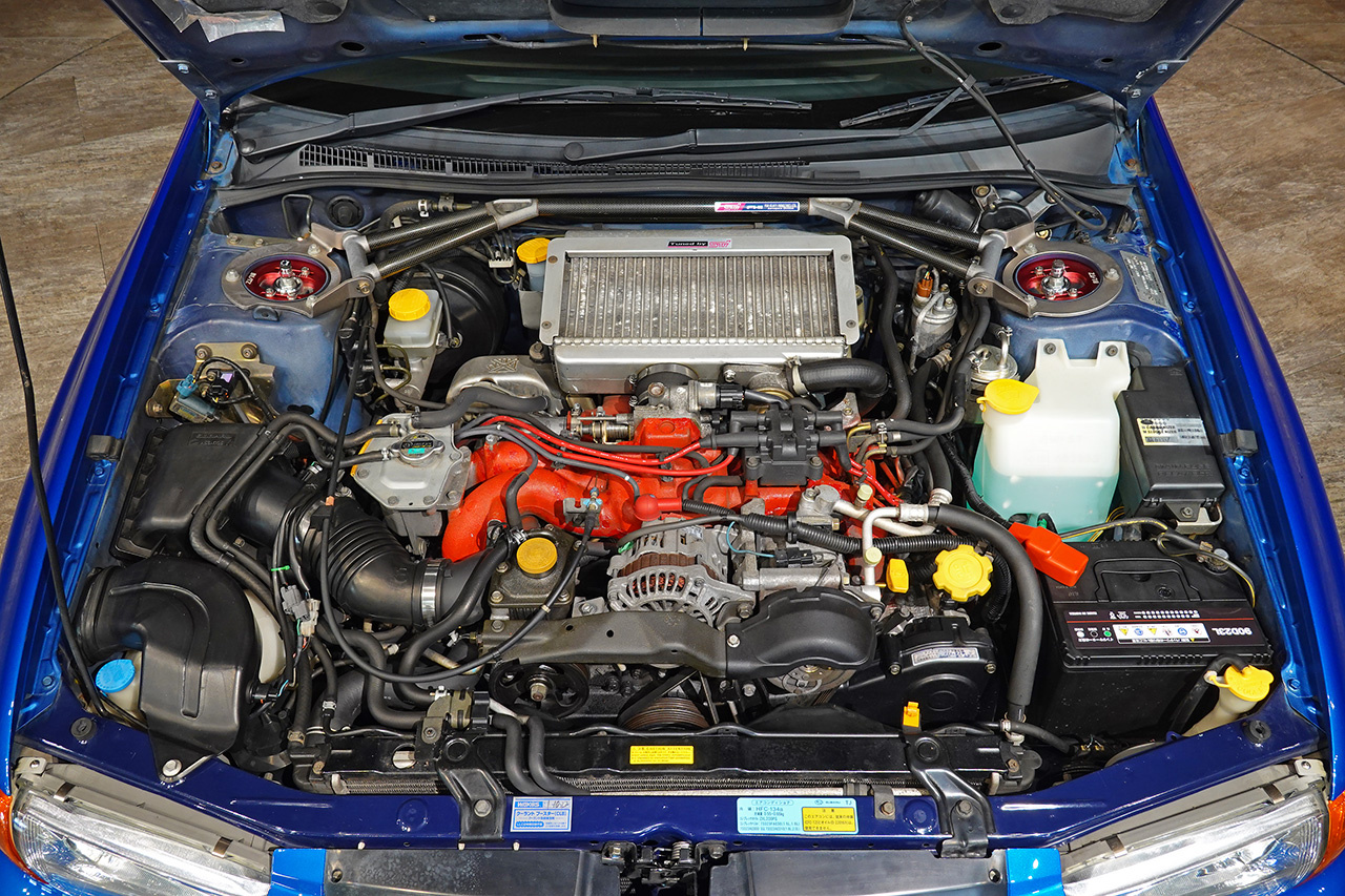 2000 Subaru IMPREZA STI Subaru GC8 Impreza WRX RA STi Ver.6 Limited, Serial No. 1355/2000, BLITZ Height Adjustable Coilovers