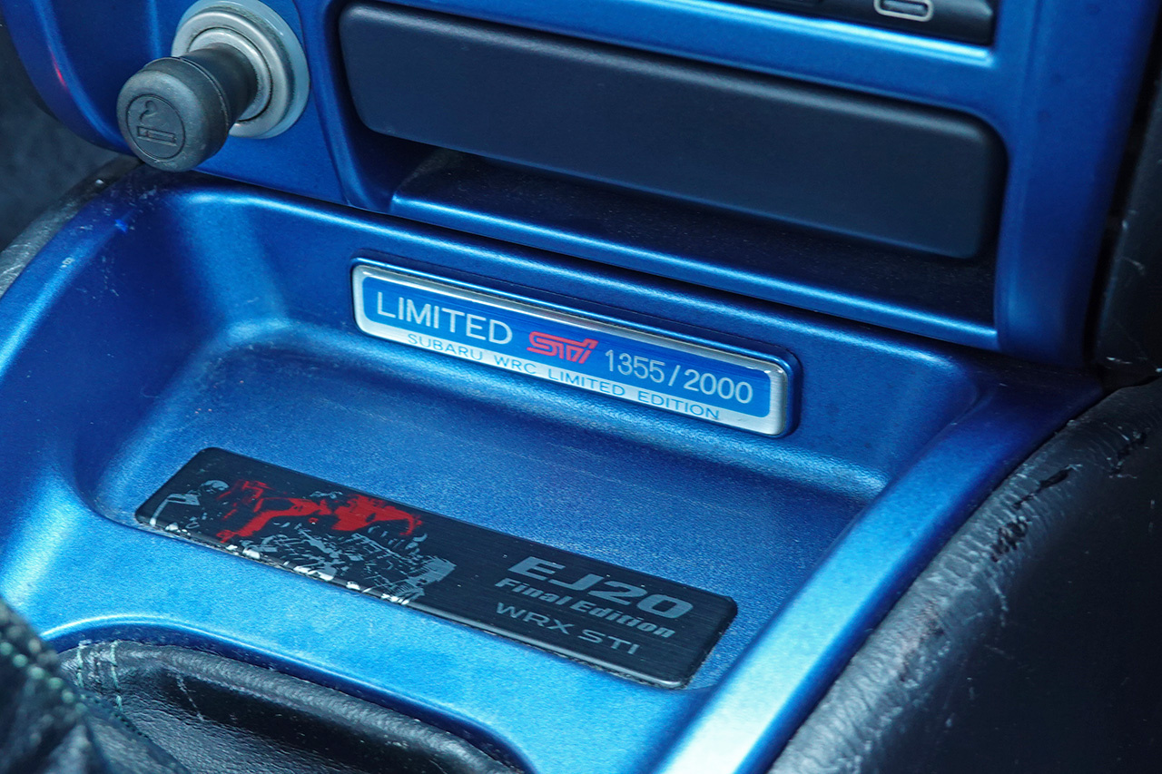 2000 Subaru IMPREZA STI Subaru GC8 Impreza WRX RA STi Ver.6 Limited, Serial No. 1355/2000, BLITZ Height Adjustable Coilovers
