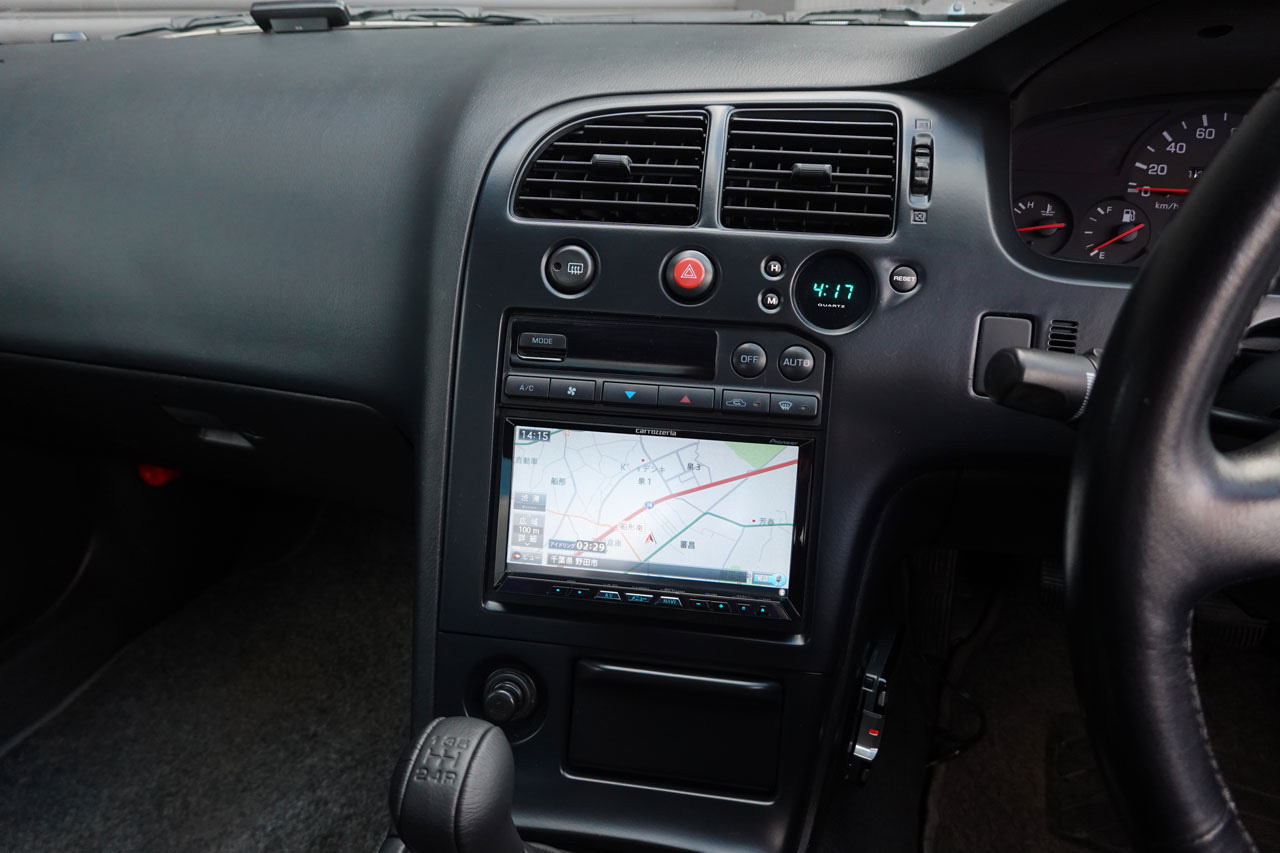 1996 Nissan SKYLINE COUPE ECR33 R33 Skyline GTS25t Type M, Aftermarket 17 Inch Wheels, KTS Height Adjustable Coilovers