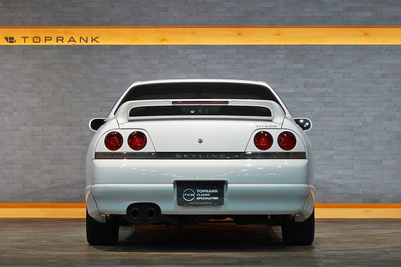 1996 Nissan SKYLINE COUPE ECR33 R33 Skyline GTS25t Type M, Aftermarket 17 Inch Wheels, KTS Height Adjustable Coilovers