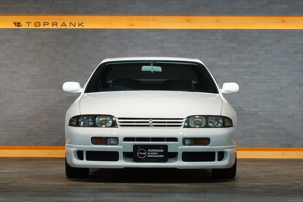 1996 Nissan SKYLINE COUPE ECR33 R33 Skyline GTS25t Type M, Aftermarket 17 Inch Wheels, KTS Height Adjustable Coilovers