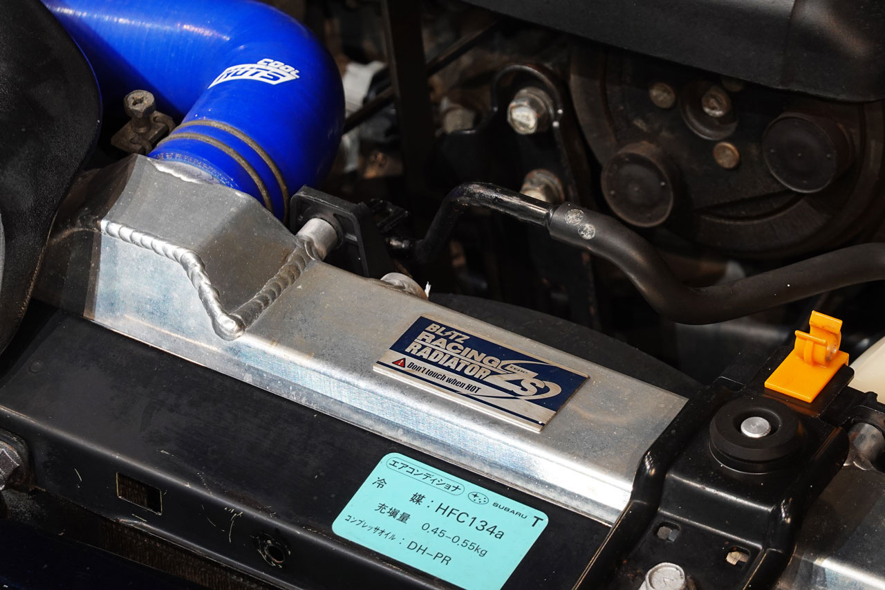 2001 Subaru IMPREZA STI GDB IMPREZA WRX STi Tommykaira M20b 2.2, Kakimoto Muffler, Blitz Radiator