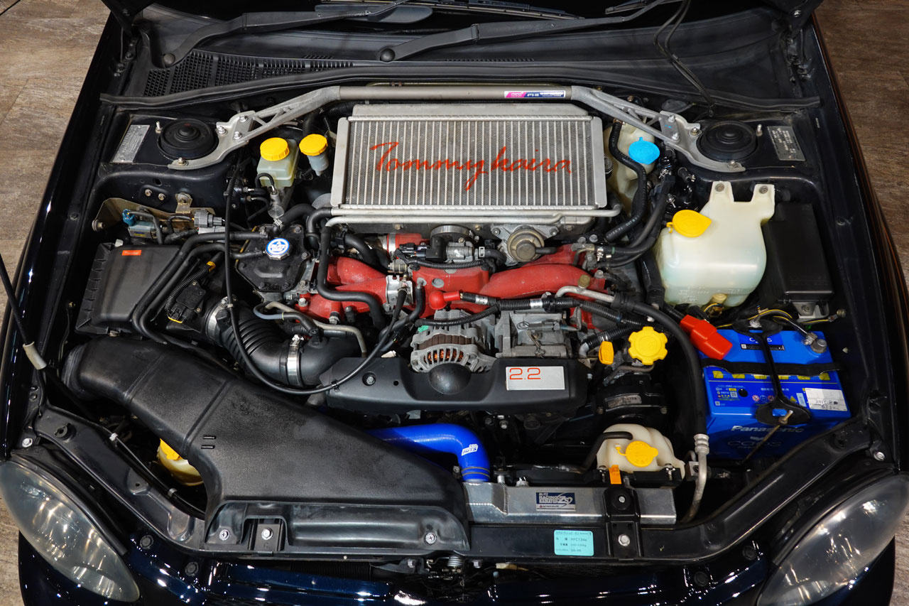 2001 Subaru IMPREZA STI GDB IMPREZA WRX STi Tommykaira M20b 2.2, Kakimoto Muffler, Blitz Radiator