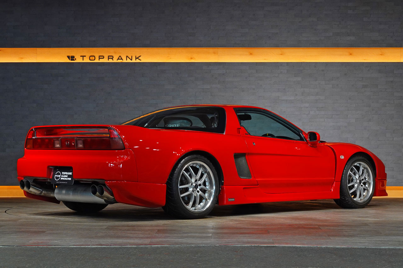 1991 Honda NSX NA1 NSX, ADVANCE Aero, Bilstein Height Adjsutable Coilovers, ZEES Muffler, Bride XERO VS Seats