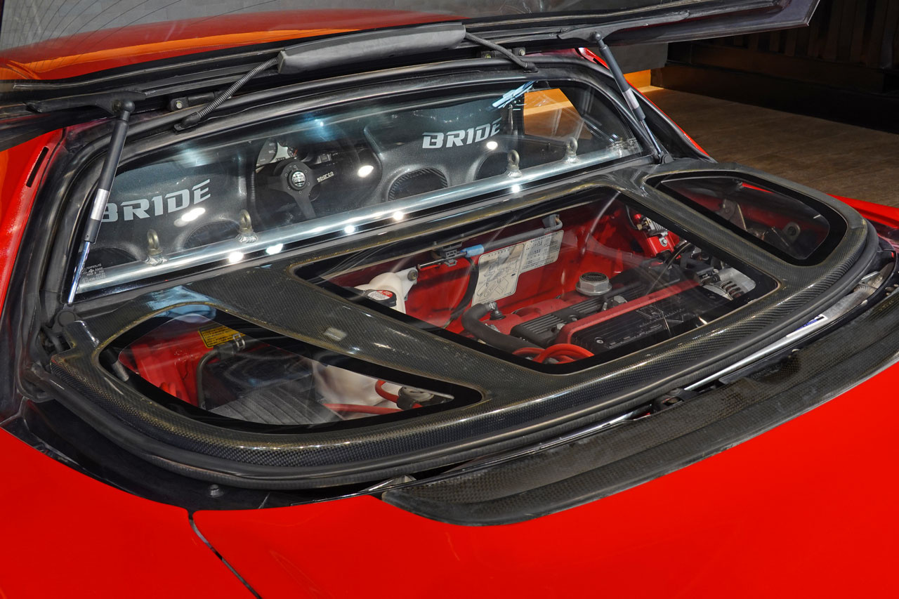 1991 Honda NSX NA1 NSX, ADVANCE Aero, Bilstein Height Adjsutable Coilovers, ZEES Muffler, Bride XERO VS Seats