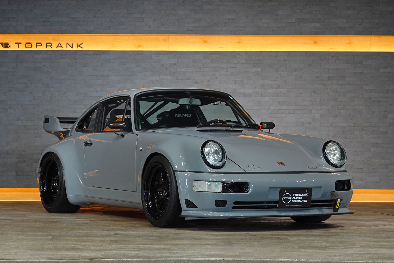 1991 Porsche 911 Porsche 964 911 Carrera 2, RWB Wide Body Kit, Custom One-Off Muffler, Custom Roll Cage