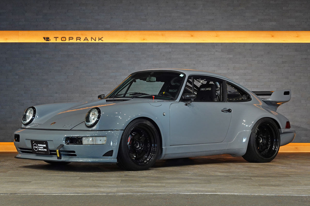 1991 Porsche 911 Porsche 964 911 Carrera 2, RWB Wide Body Kit, Custom One-Off Muffler, Custom Roll Cage