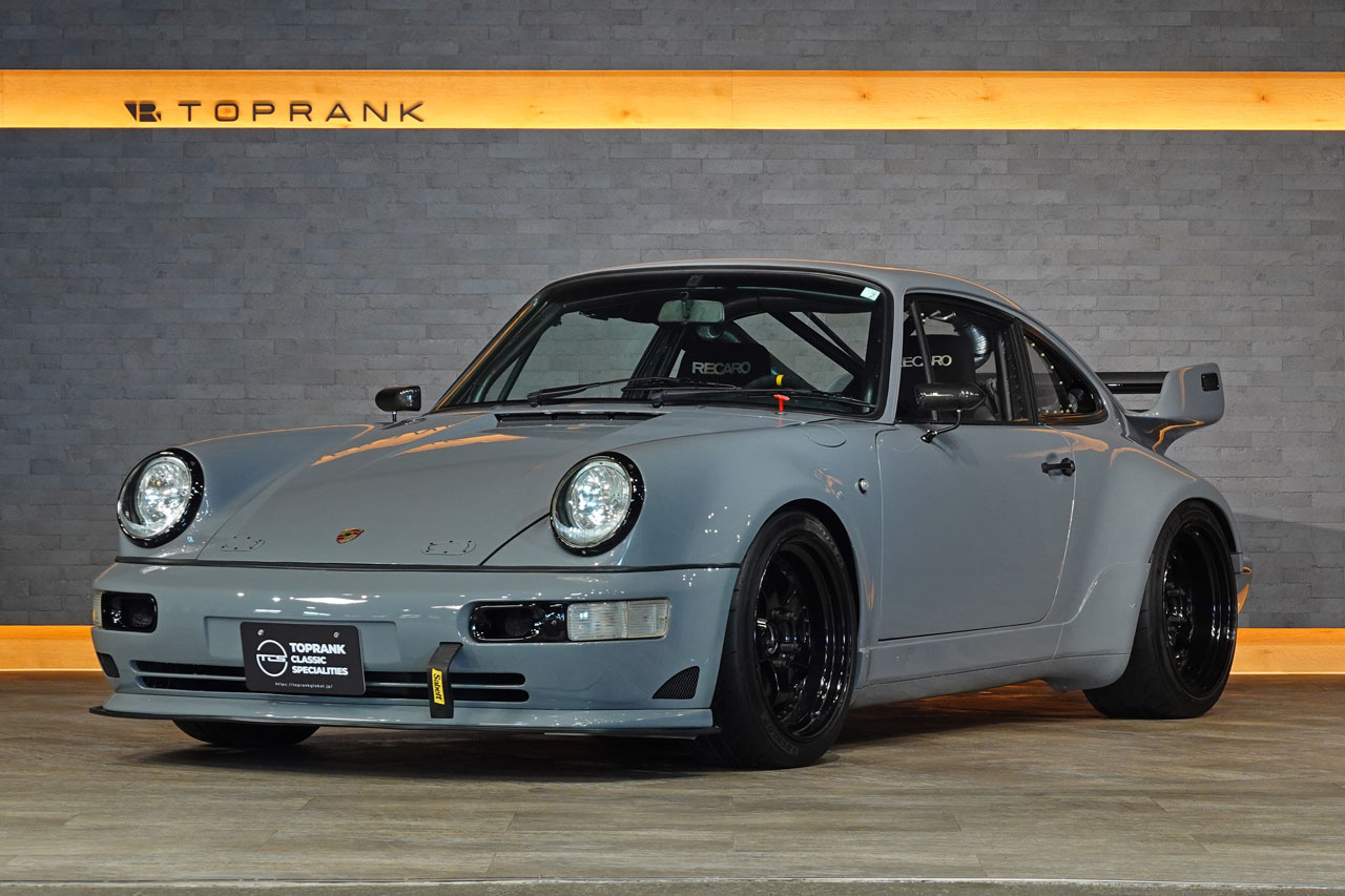 1991 Porsche 911 Porsche 964 911 Carrera 2, RWB Wide Body Kit, Custom One-Off Muffler, Custom Roll Cage