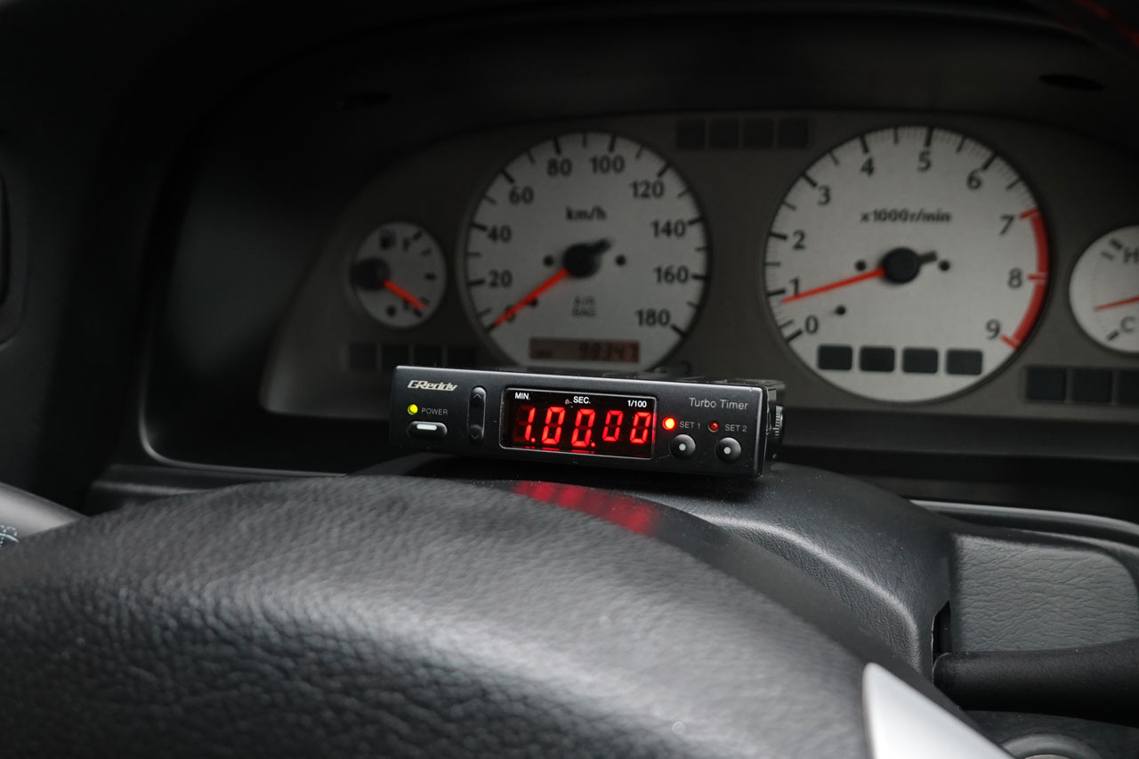 1998 Nissan STAGEA WGNC34 Stagea 25t RS Four, BLITZ Air Cleaner , BLITZ Muffler  TRUST Intercooler  TRUST Oil Cooler