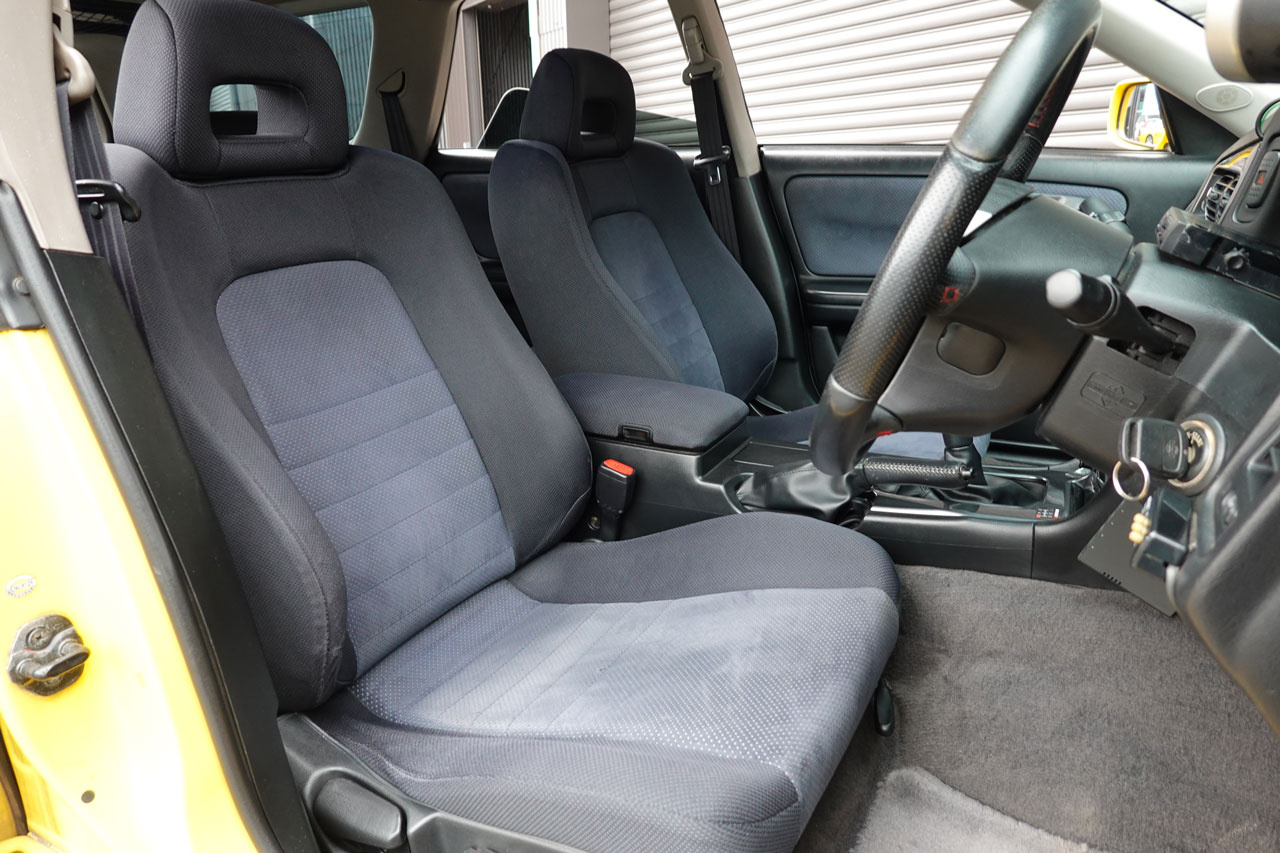 1998 Nissan STAGEA WGNC34 Stagea 25t RS Four, BLITZ Air Cleaner , BLITZ Muffler  TRUST Intercooler  TRUST Oil Cooler