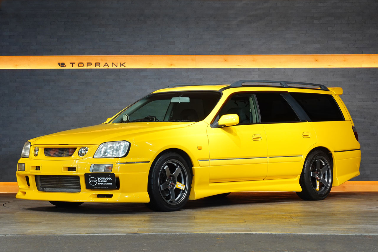 1998 Nissan STAGEA WGNC34 Stagea 25t RS Four, BLITZ Air Cleaner , BLITZ Muffler  TRUST Intercooler  TRUST Oil Cooler