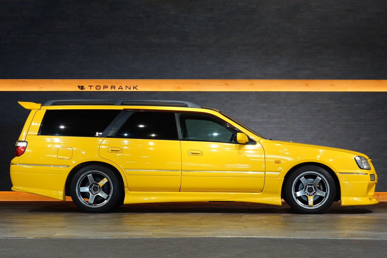 1998 Nissan STAGEA WGNC34 Stagea 25t RS Four, BLITZ Air Cleaner , BLITZ Muffler  TRUST Intercooler  TRUST Oil Cooler