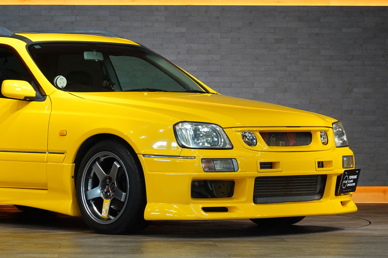 1998 Nissan STAGEA WGNC34 Stagea 25t RS Four, BLITZ Air Cleaner , BLITZ Muffler  TRUST Intercooler  TRUST Oil Cooler