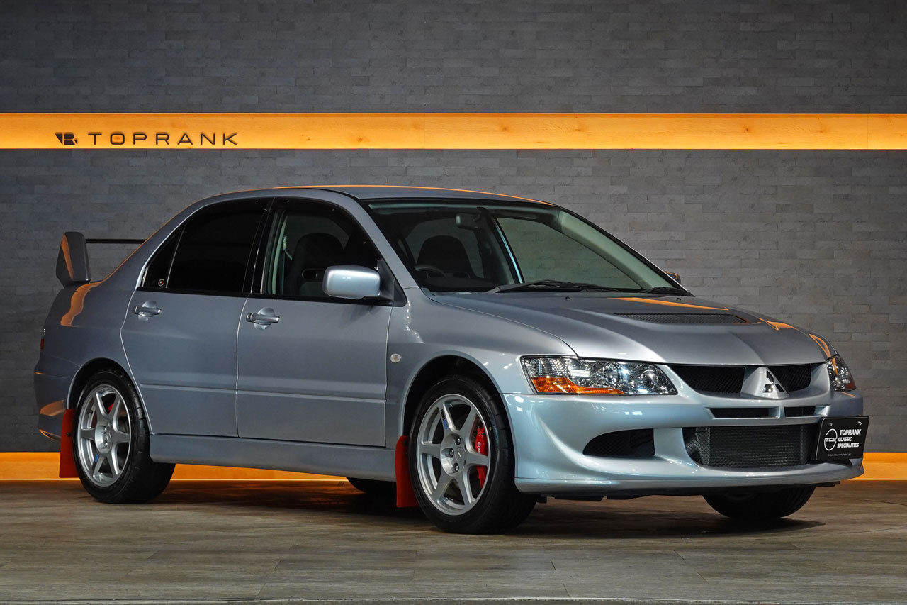 2003 Mitsubishi LANCER EVOLUTION Mitsubishi CT9A Lancer GSR Evolution VIII, Verifed LOW Mileage, Ralliart Mud Flap,