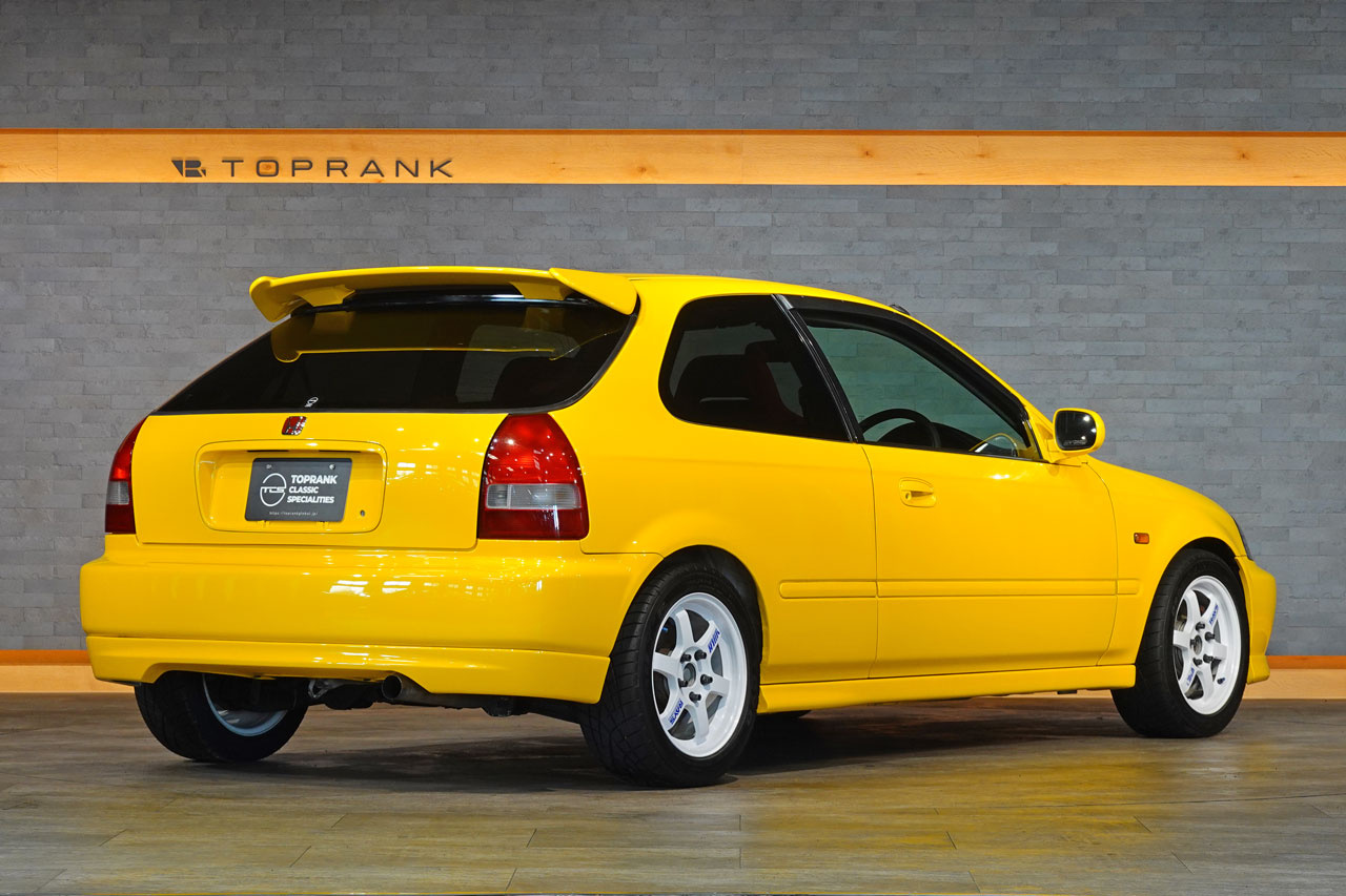 1999 Honda CIVIC TYPE R EK9 Civic Type-R, Factory Red Recaro Seats, ZEROFIGHTER Exhaust Manifold/Muffler