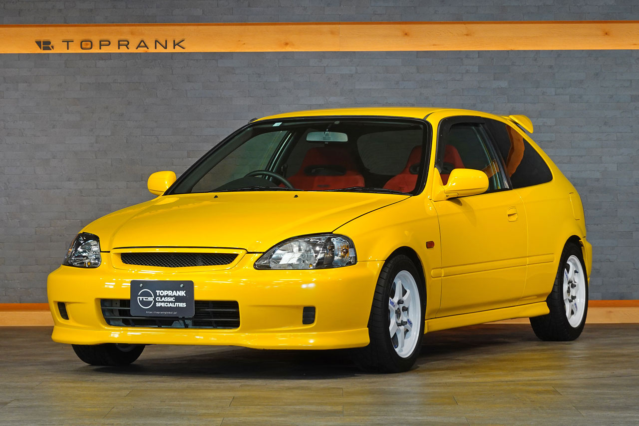 1999 Honda CIVIC TYPE R EK9 Civic Type-R, Factory Red Recaro Seats, ZEROFIGHTER Exhaust Manifold/Muffler