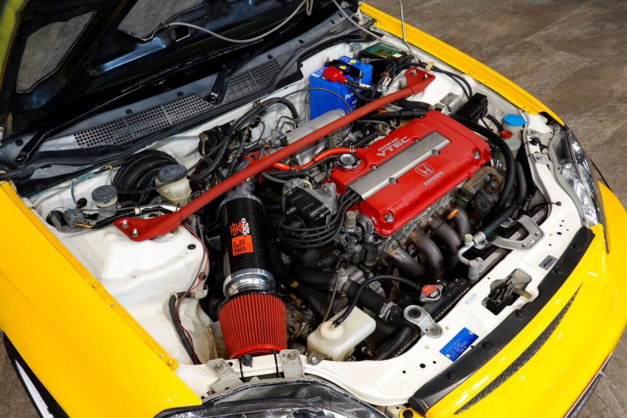 1999 Honda CIVIC TYPE R EK9 Civic Type-R, Factory Red Recaro Seats, ZEROFIGHTER Exhaust Manifold/Muffler