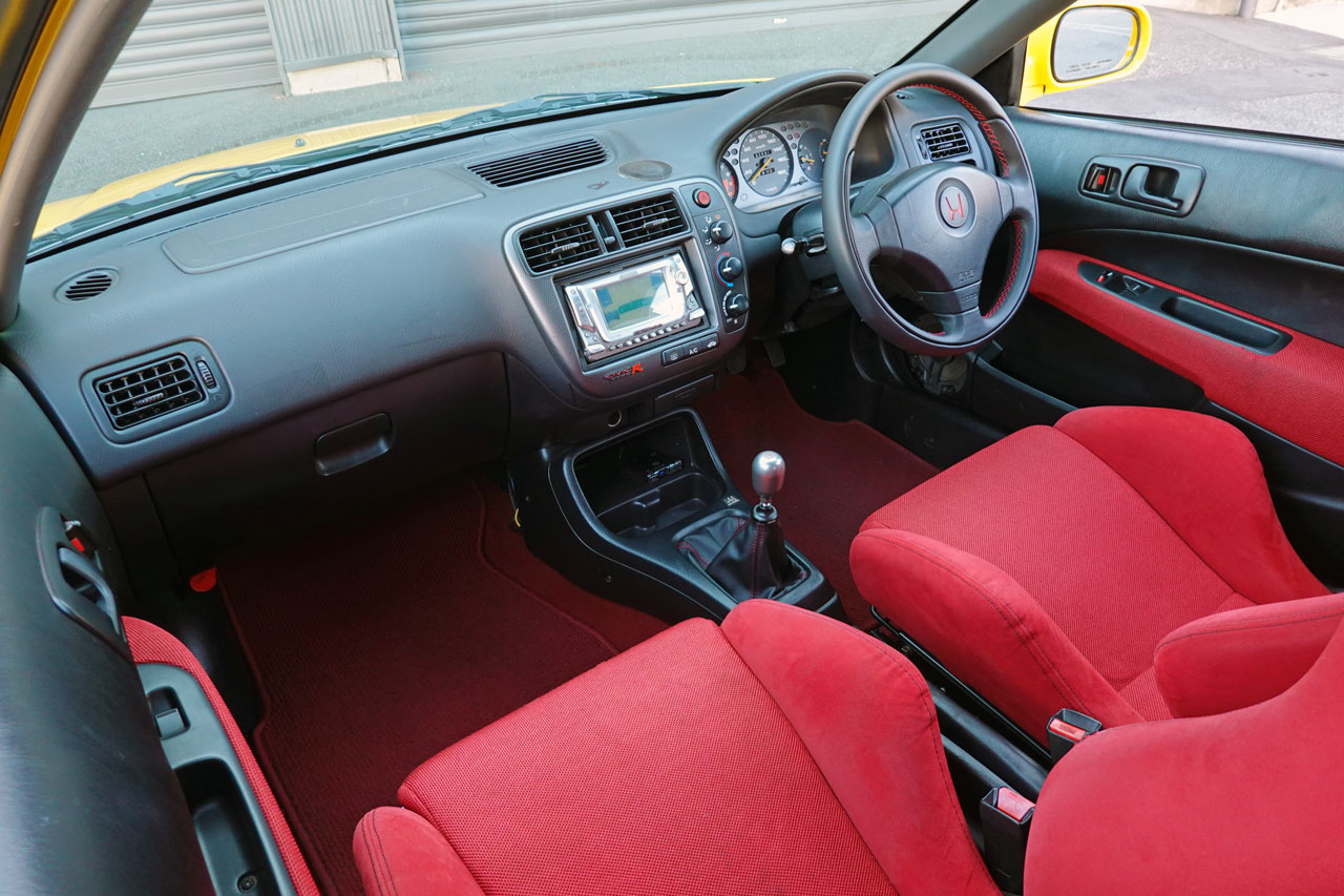 1999 Honda CIVIC TYPE R EK9 Civic Type-R, Factory Red Recaro Seats, ZEROFIGHTER Exhaust Manifold/Muffler