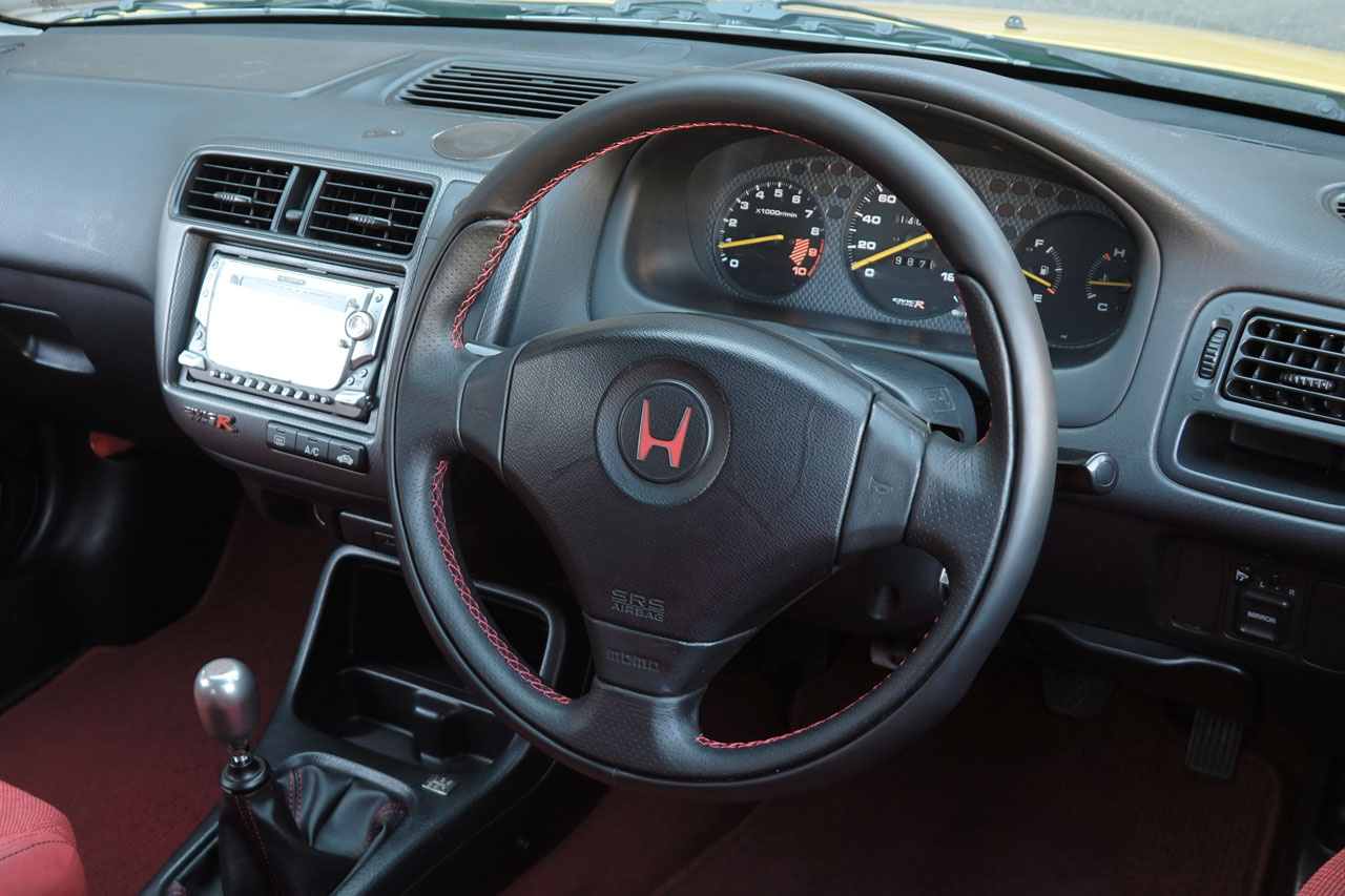 1999 Honda CIVIC TYPE R EK9 Civic Type-R, Factory Red Recaro Seats, ZEROFIGHTER Exhaust Manifold/Muffler