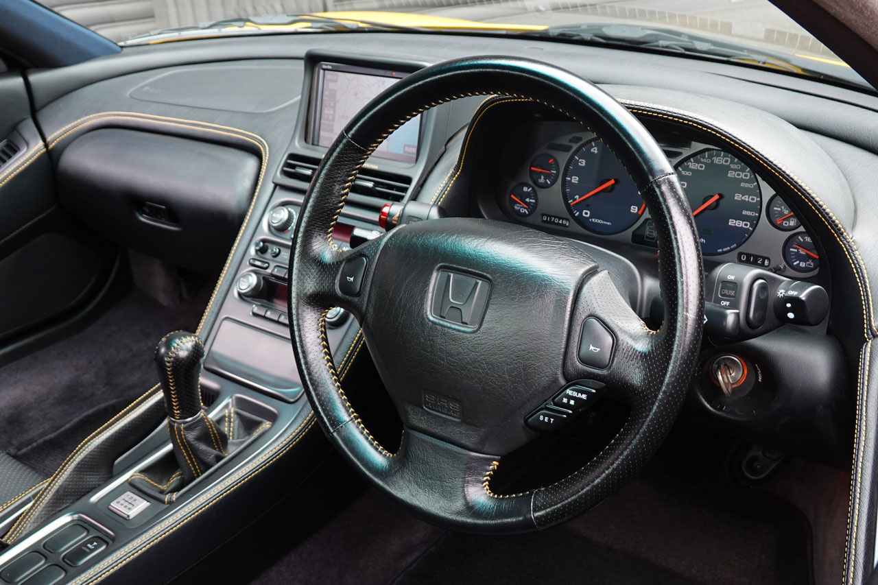 2002 Honda NSX NA2 NSX, Custom Made Program, Body-Colored Roof, Yellow-Stitch Leather Interior, 6-Speed Manual