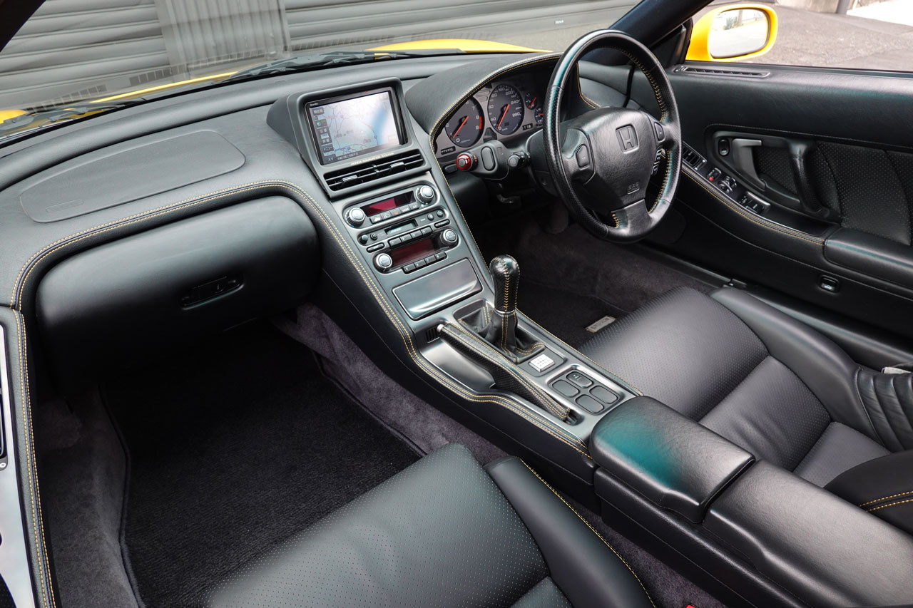 2002 Honda NSX NA2 NSX, Custom Made Program, Body-Colored Roof, Yellow-Stitch Leather Interior, 6-Speed Manual